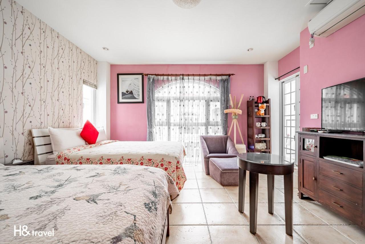 White Cotton Candy Homestay Hualien Exterior foto