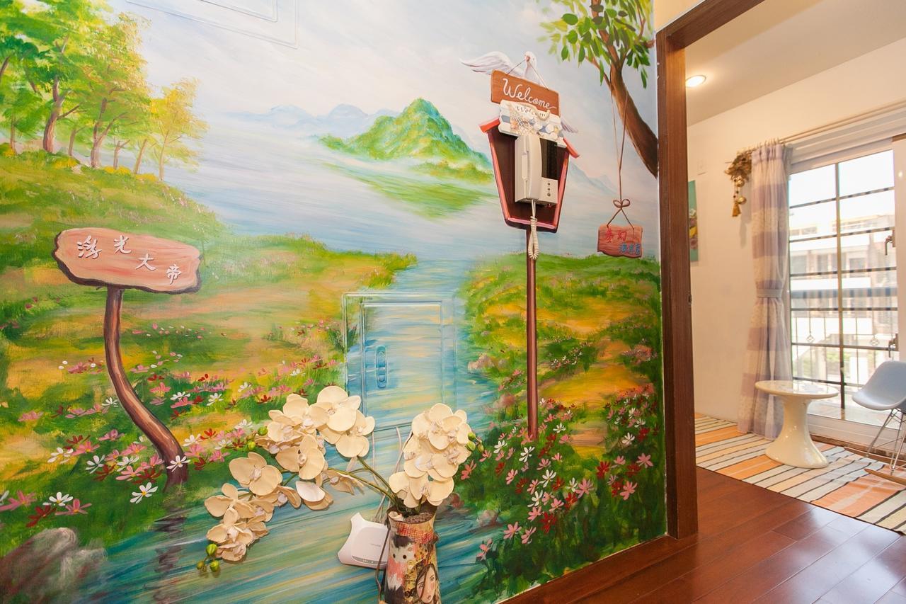 White Cotton Candy Homestay Hualien Exterior foto